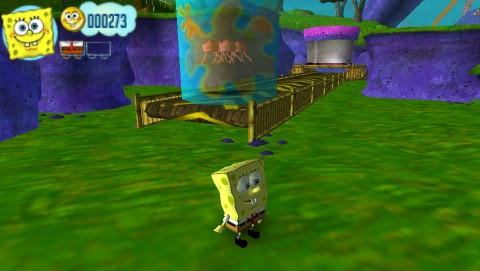 SpongeBob's Truth or Square screenshot 3 for PSP
